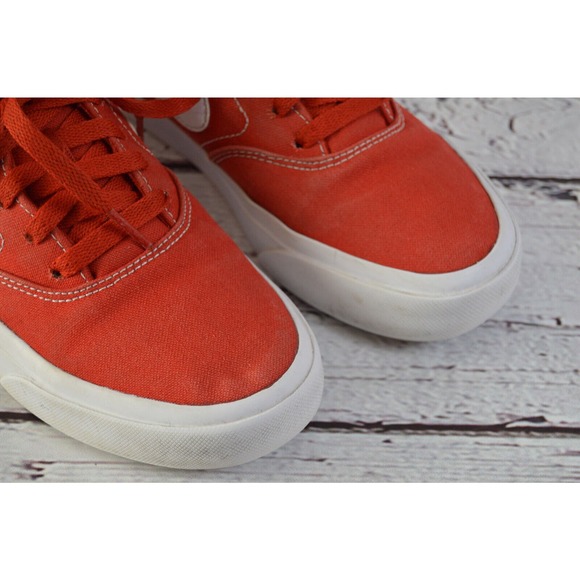 Nike SB Canvas Skateboarding Shoes Big Kids Size 4.5 Red Pre-Owned - Picture 9 of 10